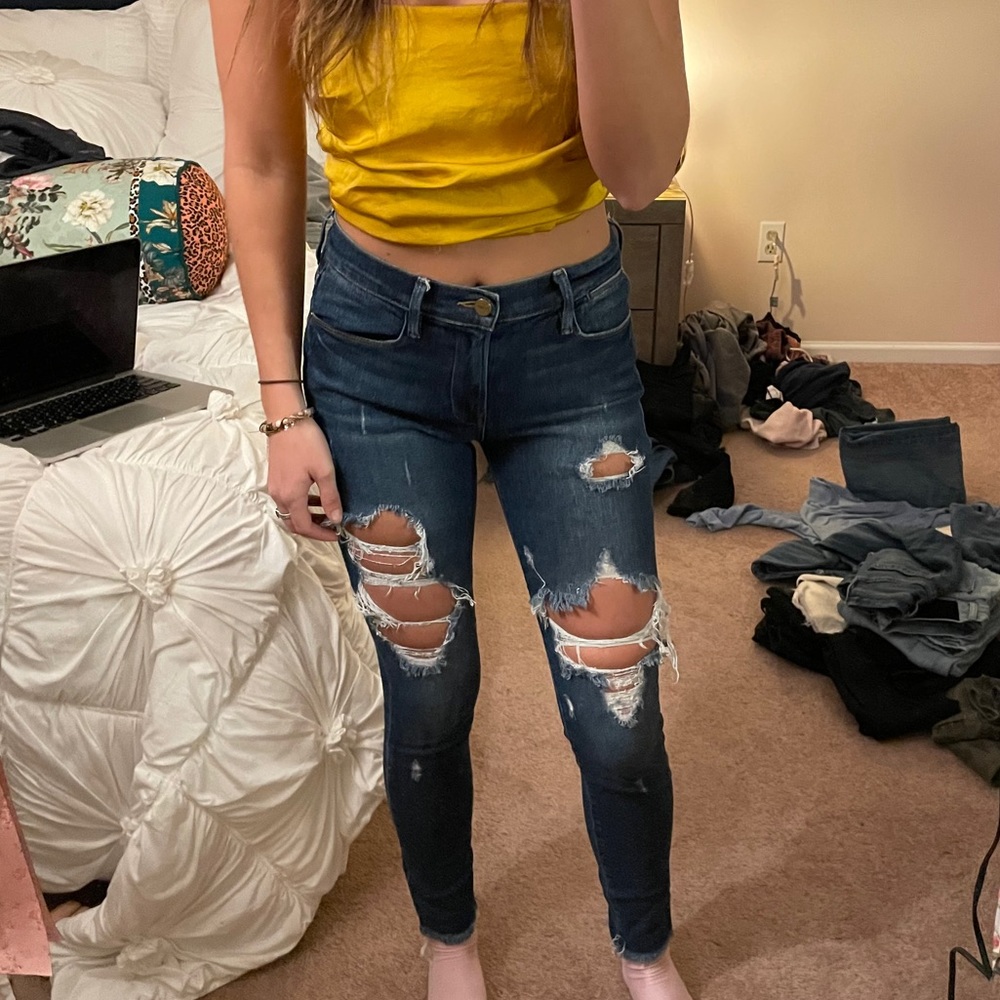 Frame Ripped jeans